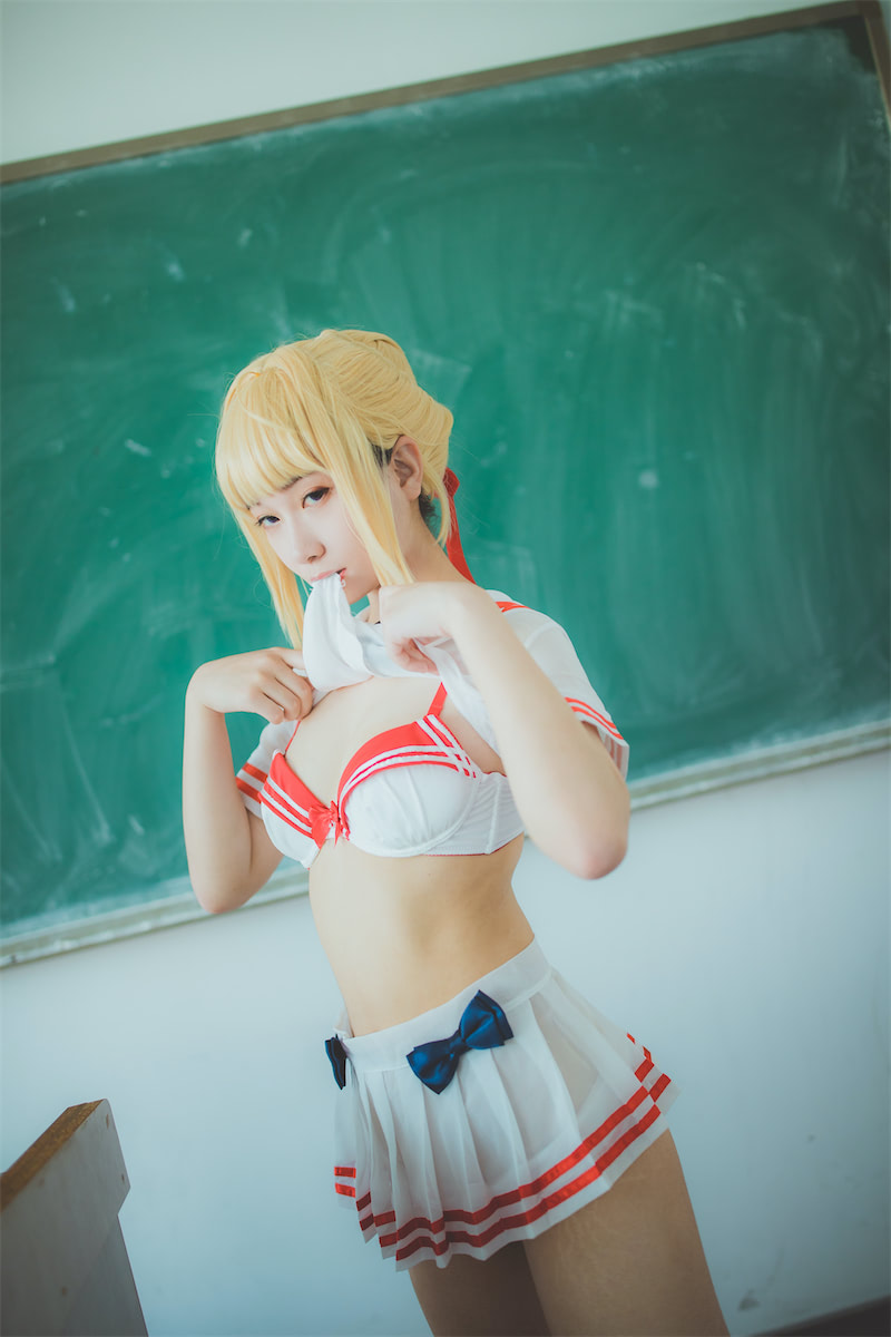 [COS]从从从从鸾 尼禄JK COSPLAY-第14张
