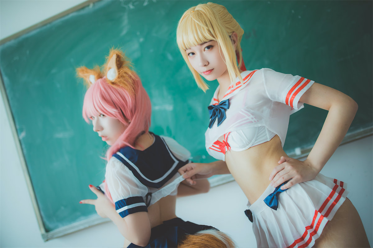 [COS]从从从从鸾 尼禄JK COSPLAY-第18张