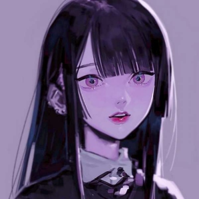 [动漫头像]高冷妹子动漫头像 头像-第8张