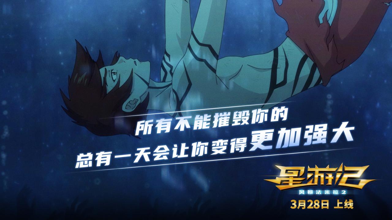 [国漫资讯]同期网络预约人次TOP1 电影 《星游记2》3月28日英雄重聚