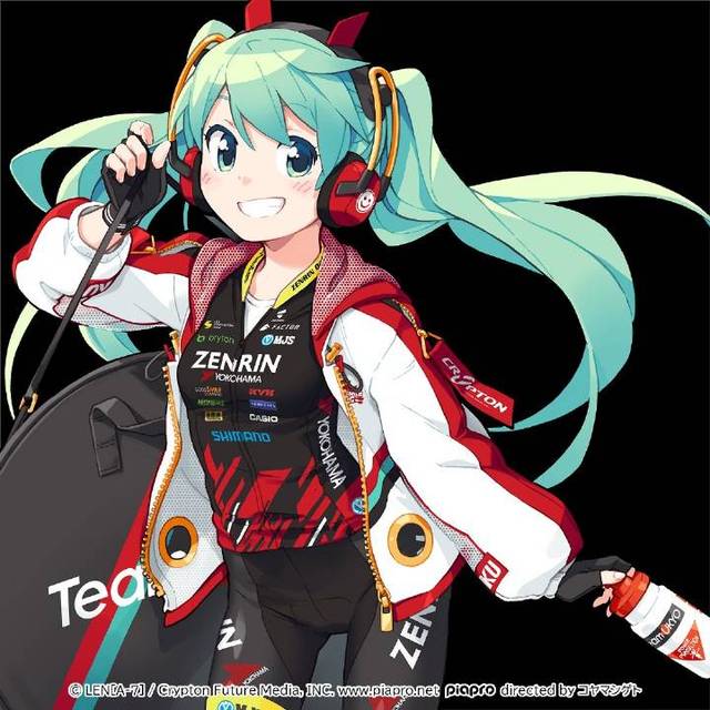 [次元速报]赛车初音2020设定图更新 网友：超可爱！