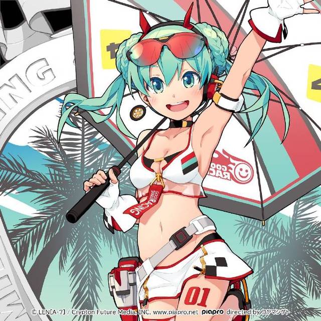[次元速报]赛车初音2020设定图更新 网友：超可爱！