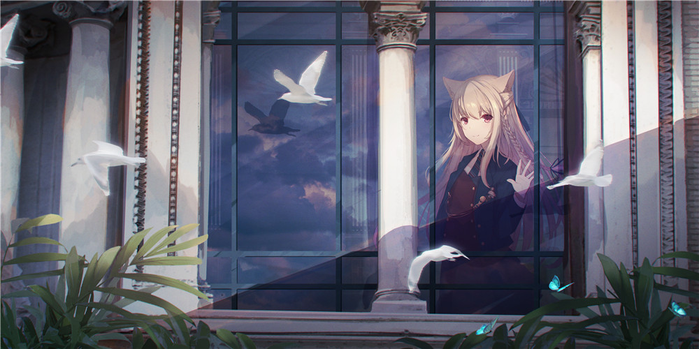 [图集]美图精选 黑丝 兽耳  深海少女  明日方舟 0523期 插画-第10张