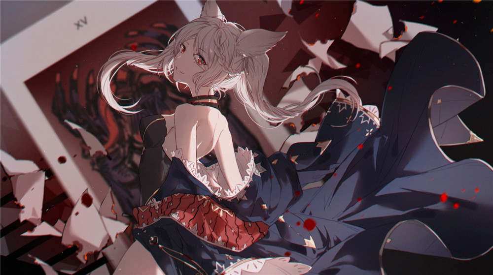 [图集]美图精选 黑丝 兽耳  深海少女  明日方舟 0523期 插画-第12张