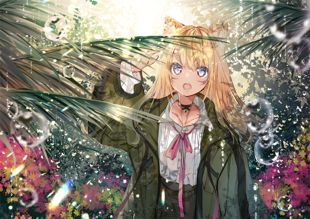 [图集]美图精选 黑丝 兽耳  深海少女  明日方舟 0523期 插画-第4张