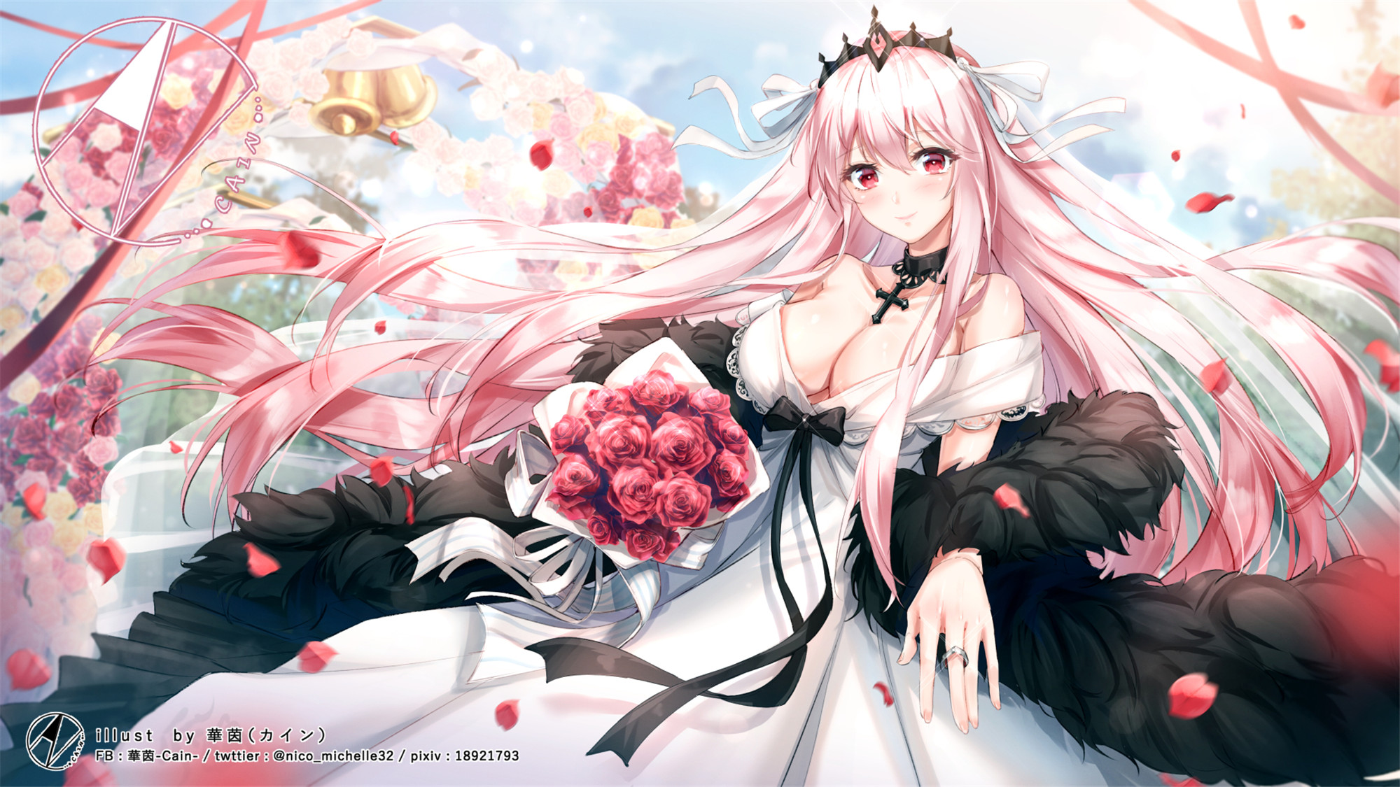 [动漫图集] 明日方舟 兽耳护士 海滩比基尼 152张 P站美图-第8张