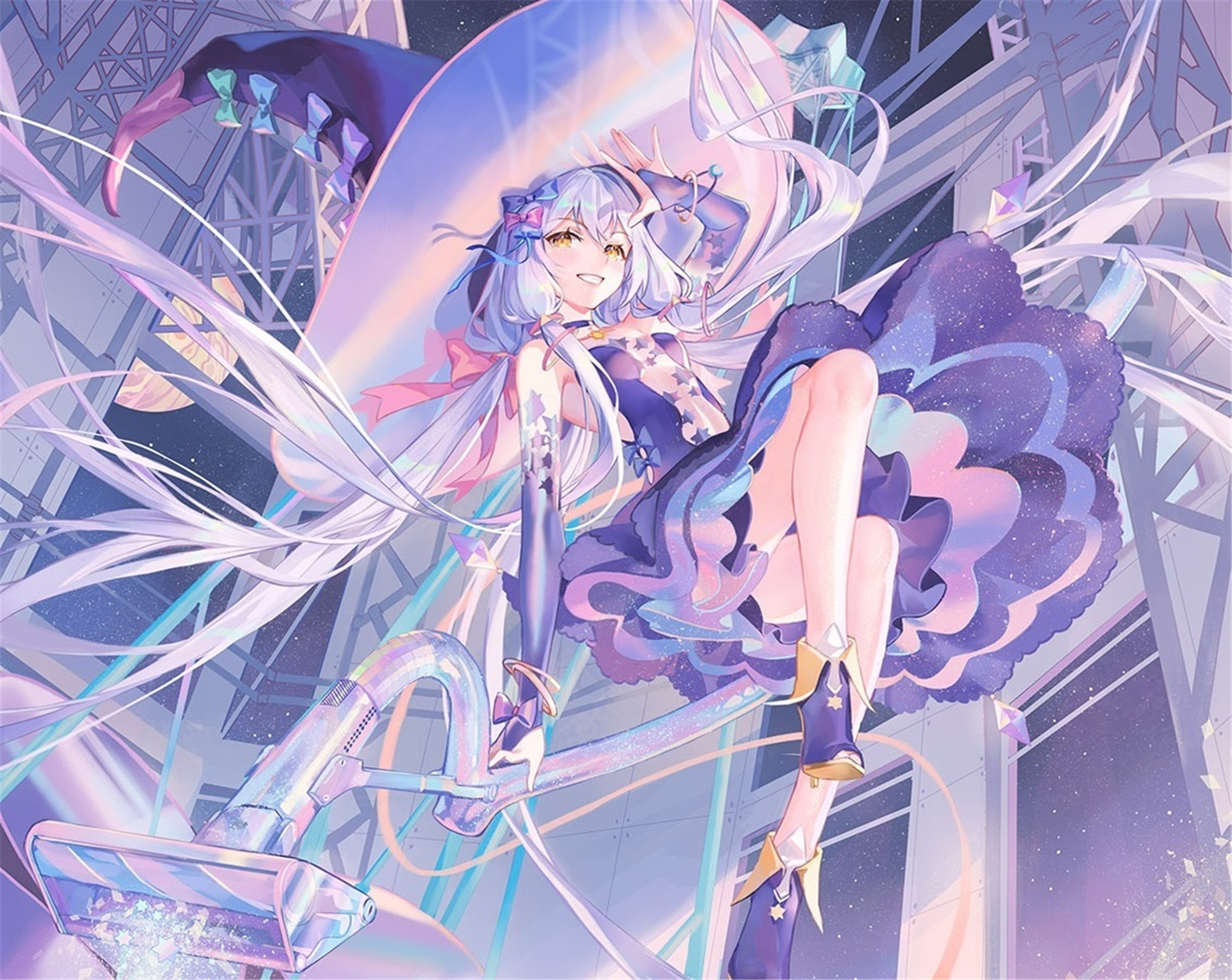 [动漫图集] 明日方舟 兽耳护士 海滩比基尼 152张 P站美图-第4张