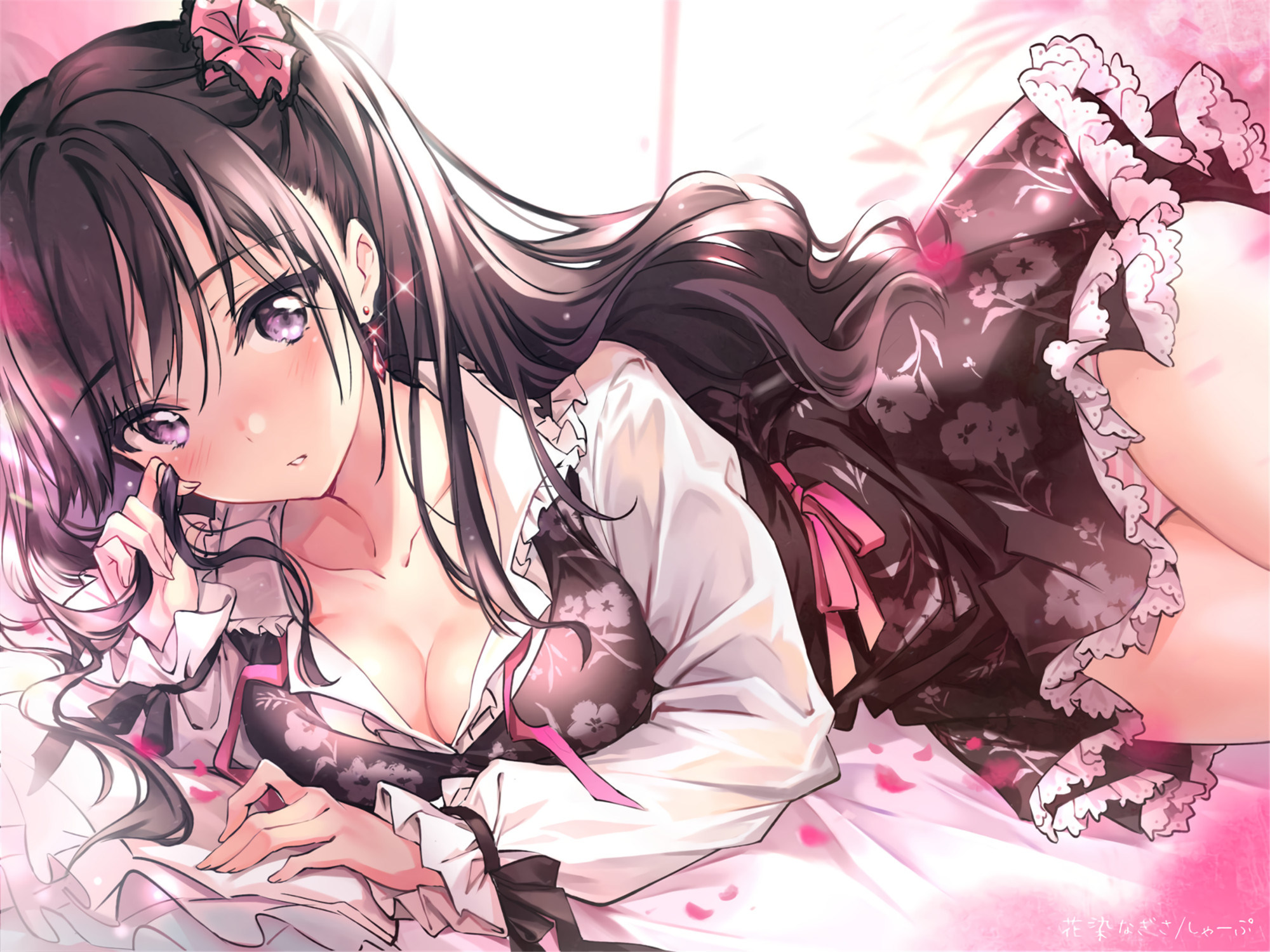 [动漫图集] 明日方舟 兽耳护士 海滩比基尼 152张 P站美图-第6张