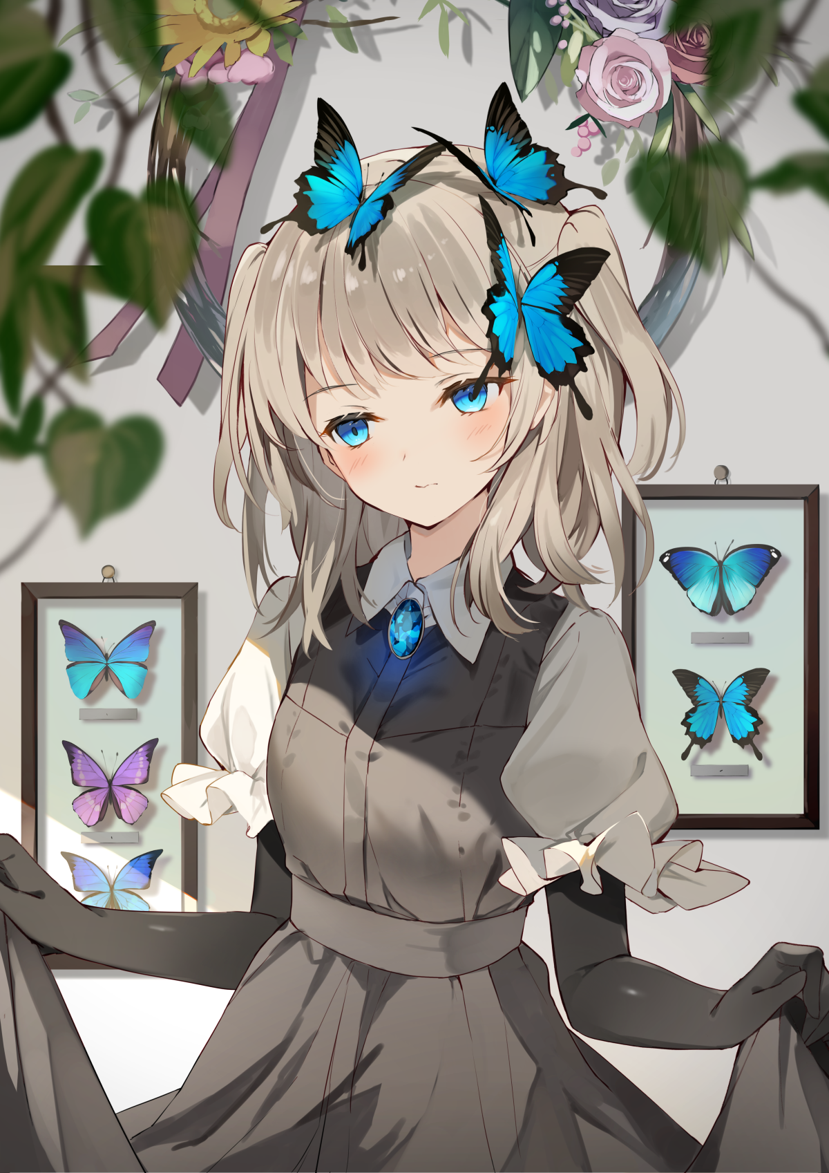 [P站画师推荐] 日本画师アシマ 的向日葵少女插画 P站画师-第6张