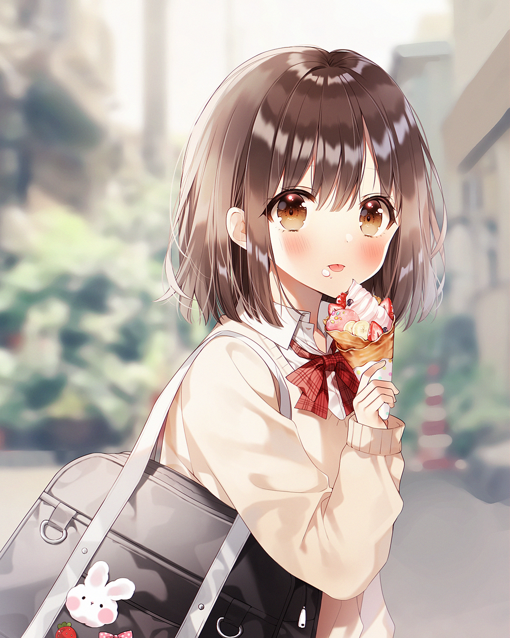 [JK美图特辑] JK妹子专辑，美图下起来！ 插画-第5张