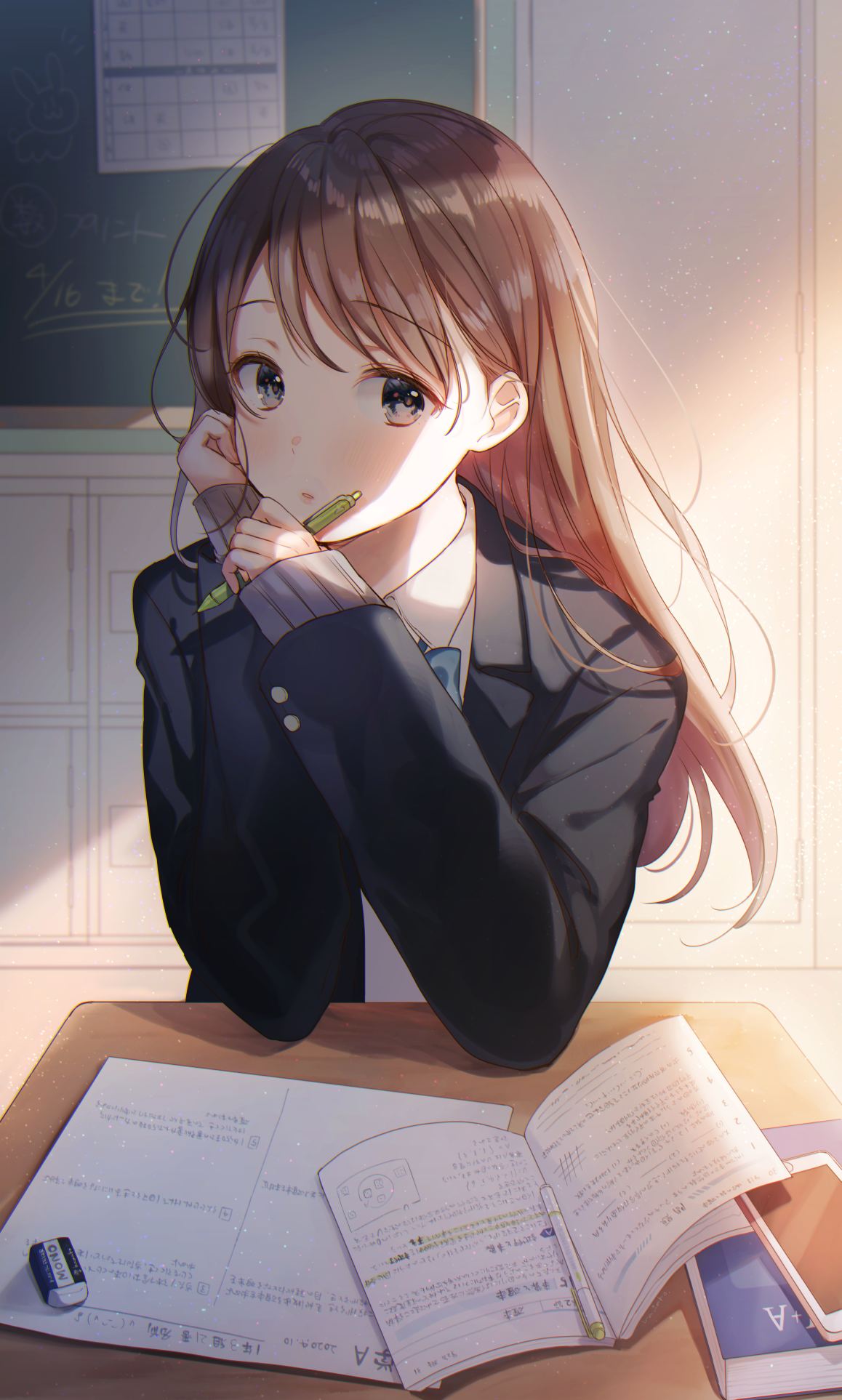 [JK美图特辑] JK妹子专辑，美图下起来！ 插画-第8张