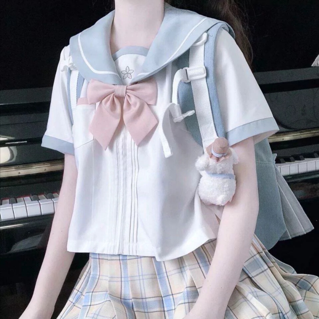 JK小裙子少女头像 叮~美女看过来哦✨ 头像-第6张