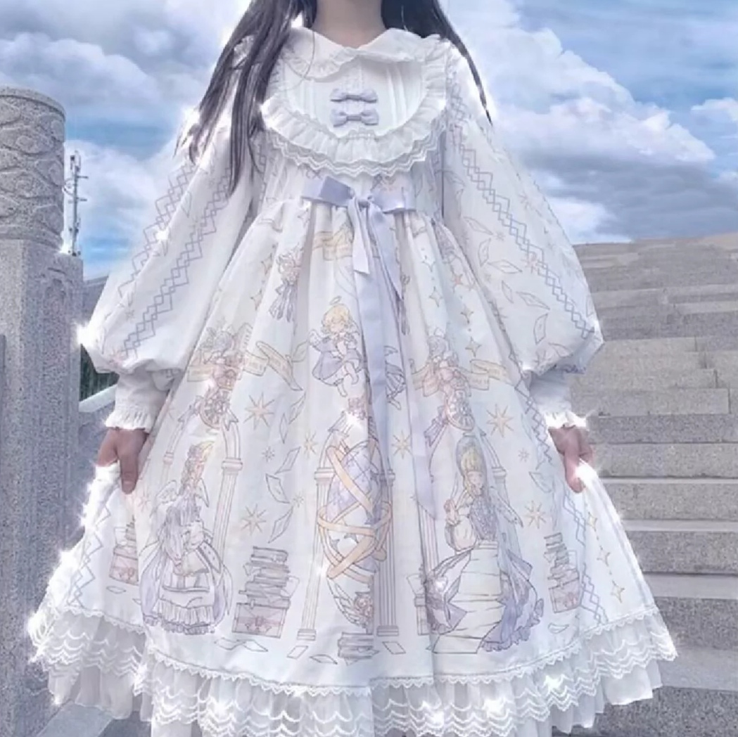 Lolita仙气女头像 也许有一天我们都会犯错 我们要约好吵架的时候告诉自己 错误是短暂的 错过事永远遗憾的? 头像-第6张