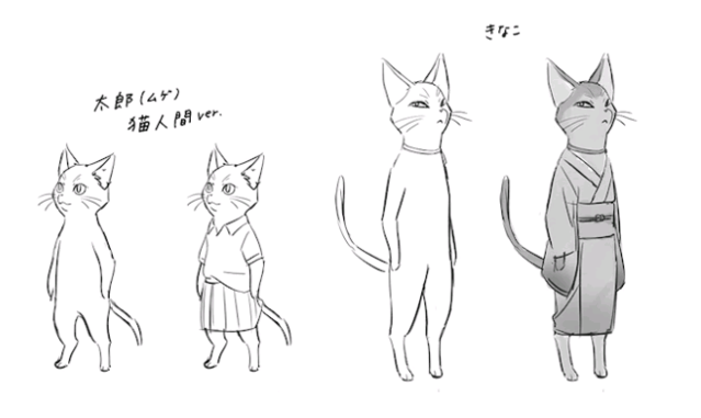 [次元速报]「想哭的我戴上了猫的面具」公开设定原画