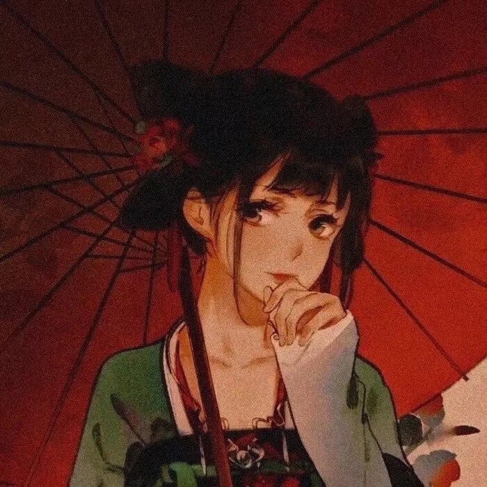 古风动漫女头像 仙歌音 玉笛灵 酒盏玉露清? 女生头像-第4张