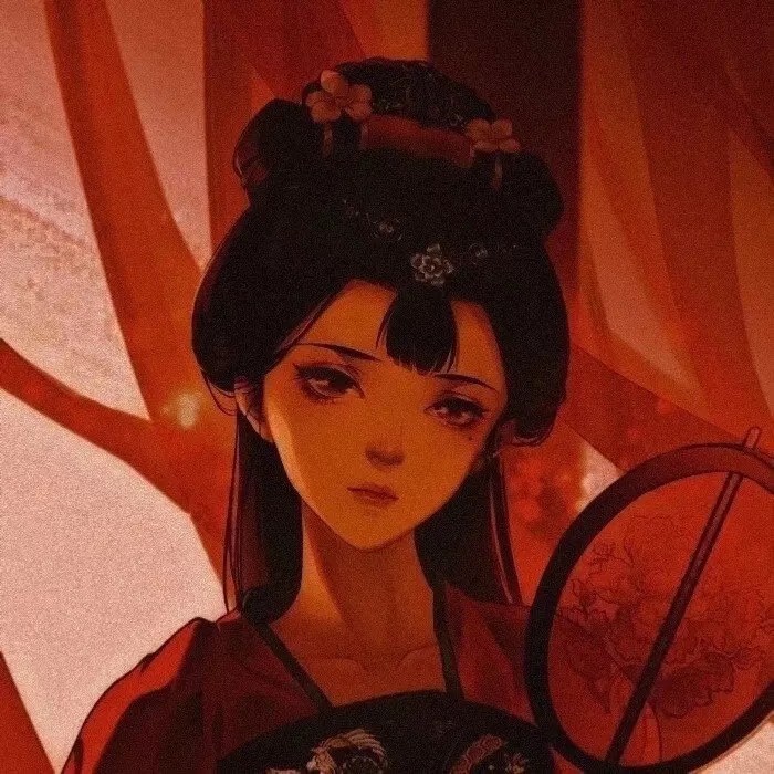 古风动漫女头像 仙歌音 玉笛灵 酒盏玉露清? 女生头像-第5张