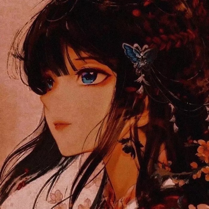 古风动漫女头像 仙歌音 玉笛灵 酒盏玉露清? 女生头像-第6张