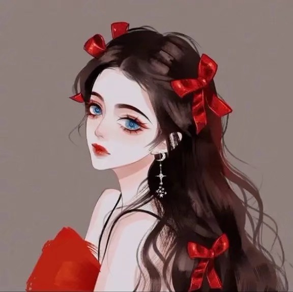 古风动漫女头像 仙歌音 玉笛灵 酒盏玉露清? 女生头像-第9张