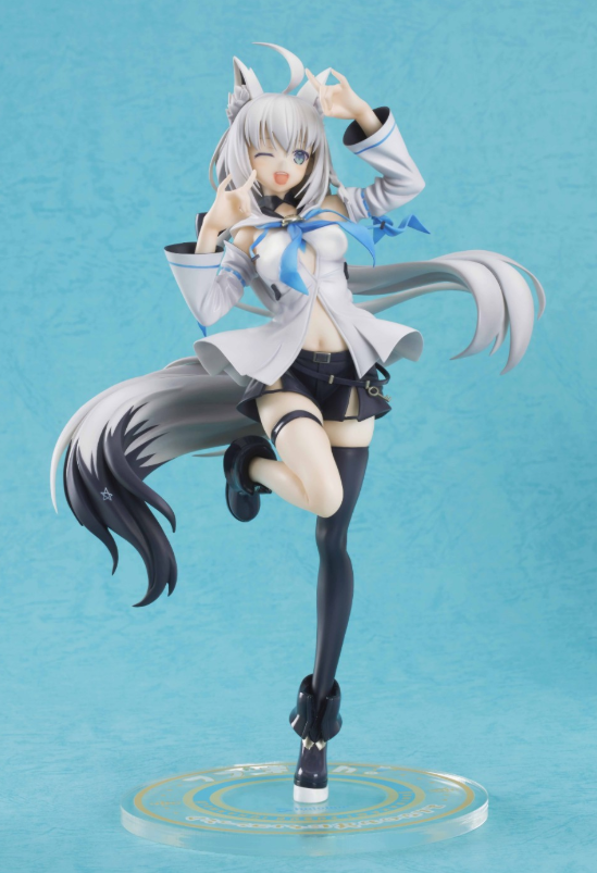 [手办] Hololive人气VTUBER白上吹雪初次化身手办登场！