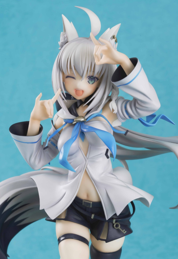 [手办] Hololive人气VTUBER白上吹雪初次化身手办登场！