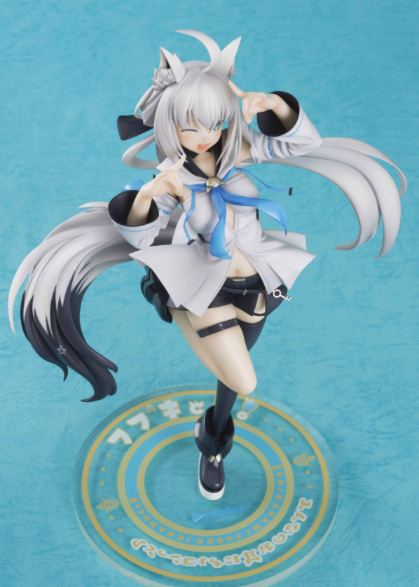 [手办] Hololive人气VTUBER白上吹雪初次化身手办登场！