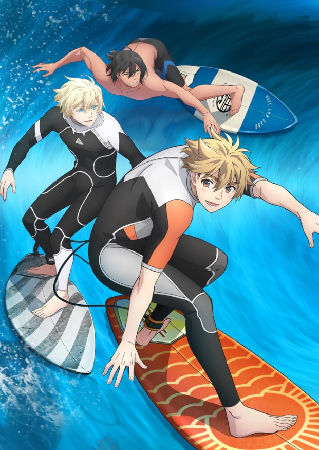 [次元速报]Anime「WAVE!!」视觉海报公开，3部曲将在10月连续上映