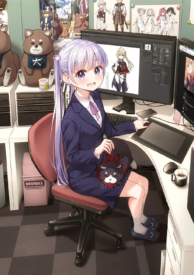 [次元速报]《NEW GAME!》第13卷彩页插图公开