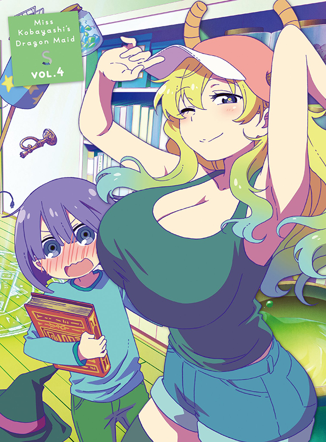 [次元速报]动画《小林家的龙女仆S》Blu-ray&DVD第四卷封面插画公开