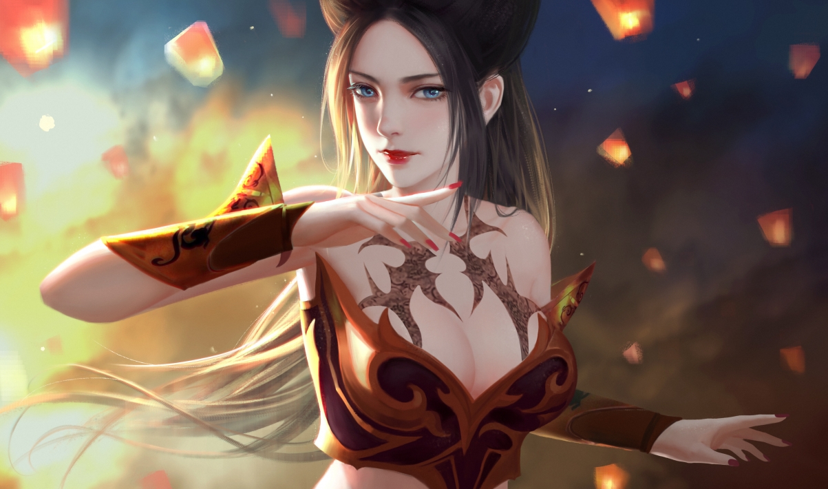 [插画]天行九歌 焰灵姬 4K动漫壁纸