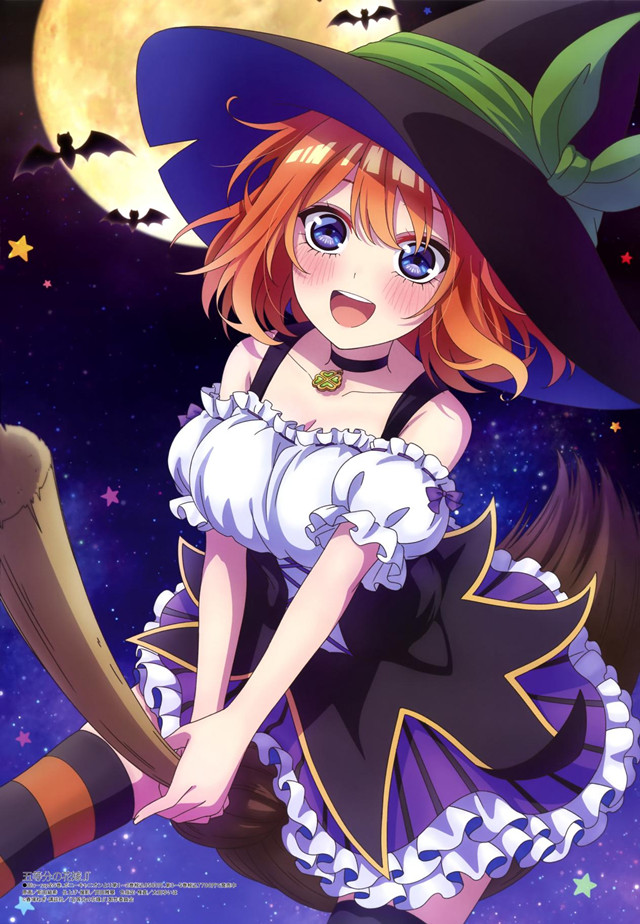 【次元速报】 动画《五等分的新娘∬》万圣节版权绘公开