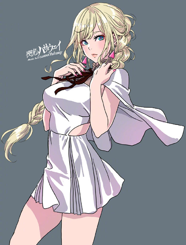 【次元速报】 画师绘制《机动战士高达 闪光的哈萨维》琪琪人物图公开​
