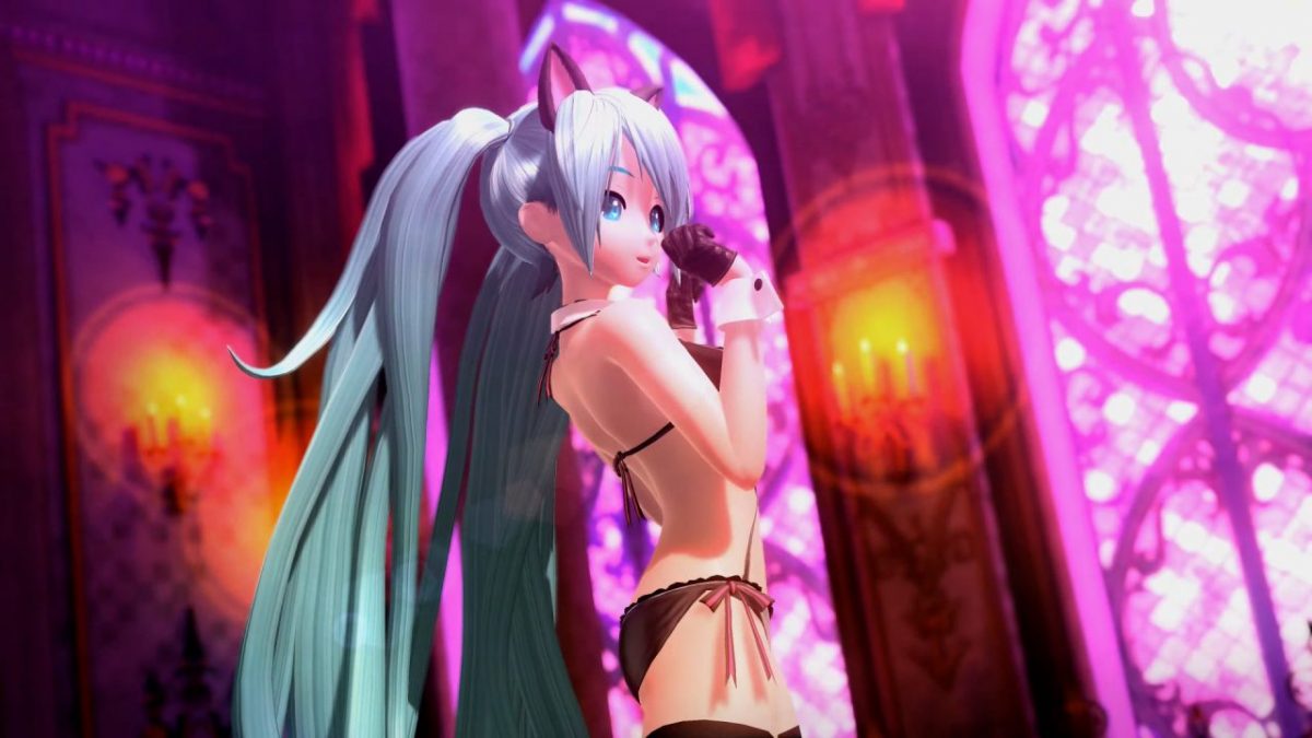 LSP系列~【4K-歌姬PV】World is mine【初音ミク 泳装猫耳】 动画-第1张