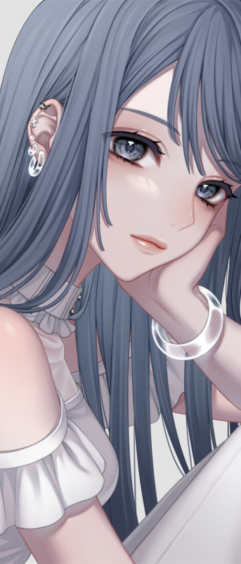 【全面屏壁纸推荐】女仆黑丝猫耳 魔女萝莉 第3期高清4K手机壁纸 手机壁纸-第6张