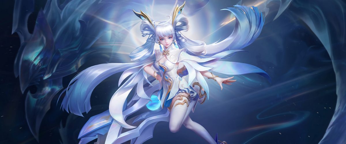 【电脑壁纸】白鹤梁神女 大乔 貂蝉遇见胡旋 西施-游龙清影 高清电脑壁纸第3期王者荣耀特辑 电脑壁纸-第15张