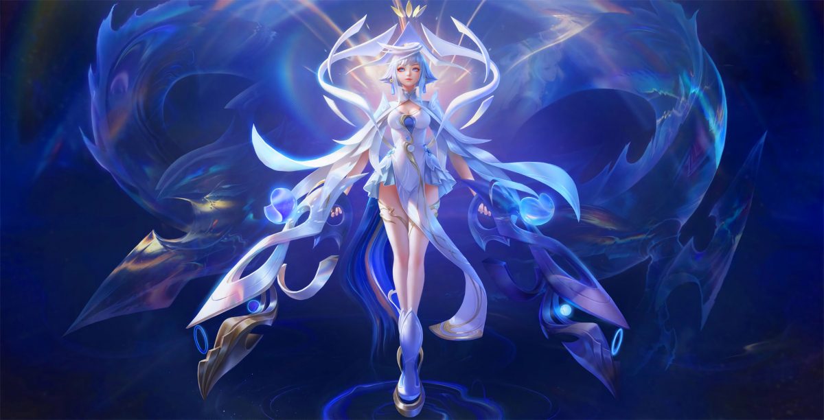 【电脑壁纸】白鹤梁神女 大乔 貂蝉遇见胡旋 西施-游龙清影 高清电脑壁纸第3期王者荣耀特辑 电脑壁纸-第17张