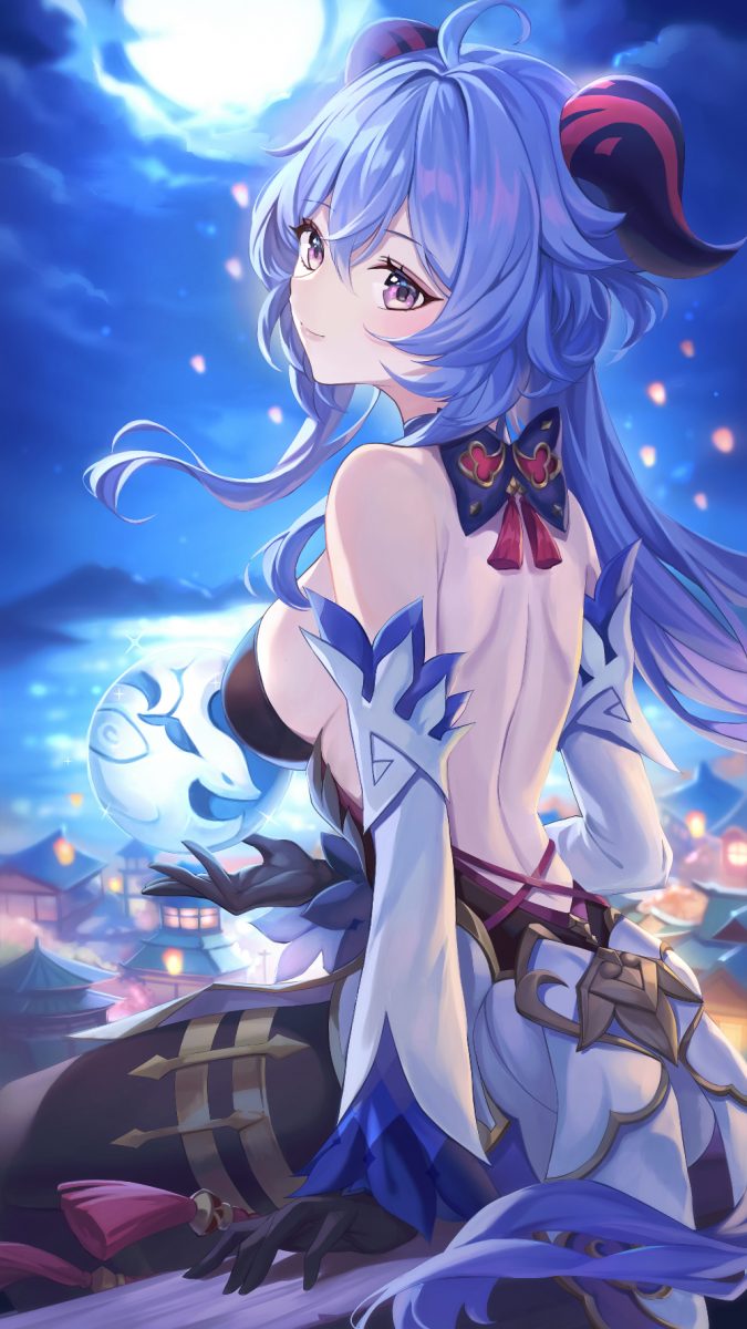 【插画】今日份插画妹子上桌了，魔法药品店 小栗帽 原神甘雨 狐耳少女 P站画师-第6张
