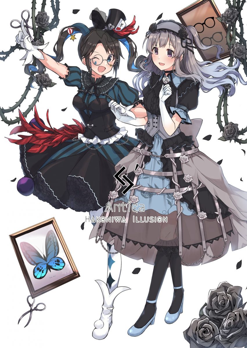 【插画】制服恶魔娘 水手服女孩 双马尾的噶嗚·古拉 黑丝JK P站美图-第5张