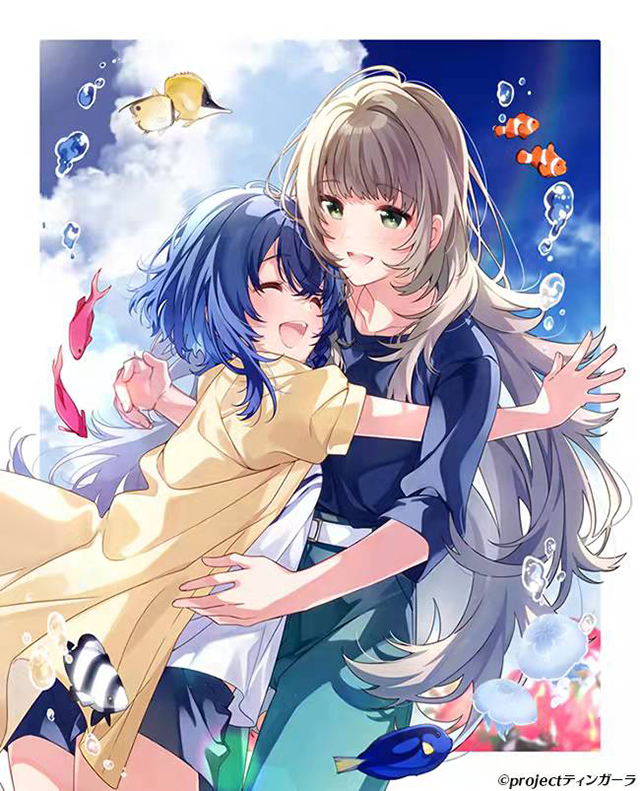 【次元速报】 动画《白沙的水族馆》发布Blu-ray第六卷封面
