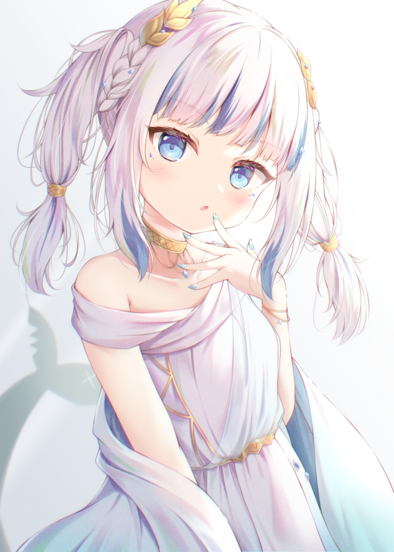 【插画】双马尾女高中生 风景插画 兽耳女生 C99 大崎香奈奈  水手服 插画-第5张