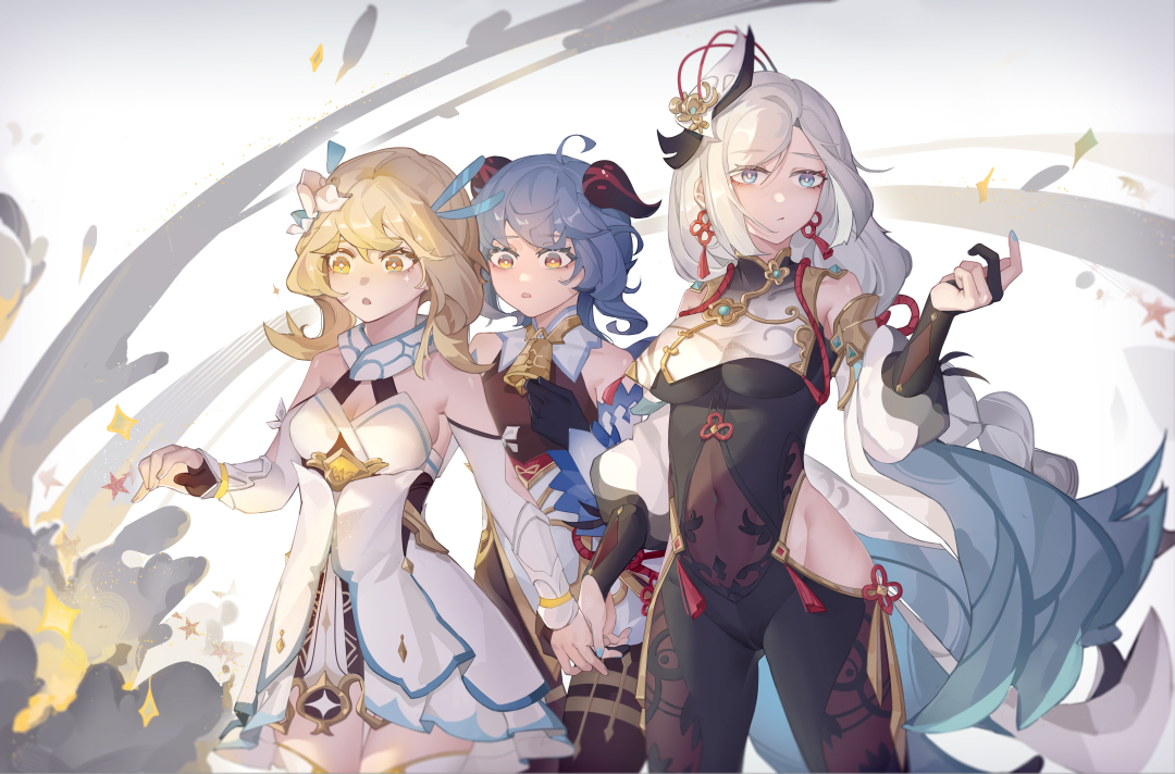【P站插画】今日插画出炉，美少女云集，初音ミク 申鶴 蒼彩なび 水手服都有哦~ 番剧-第7张
