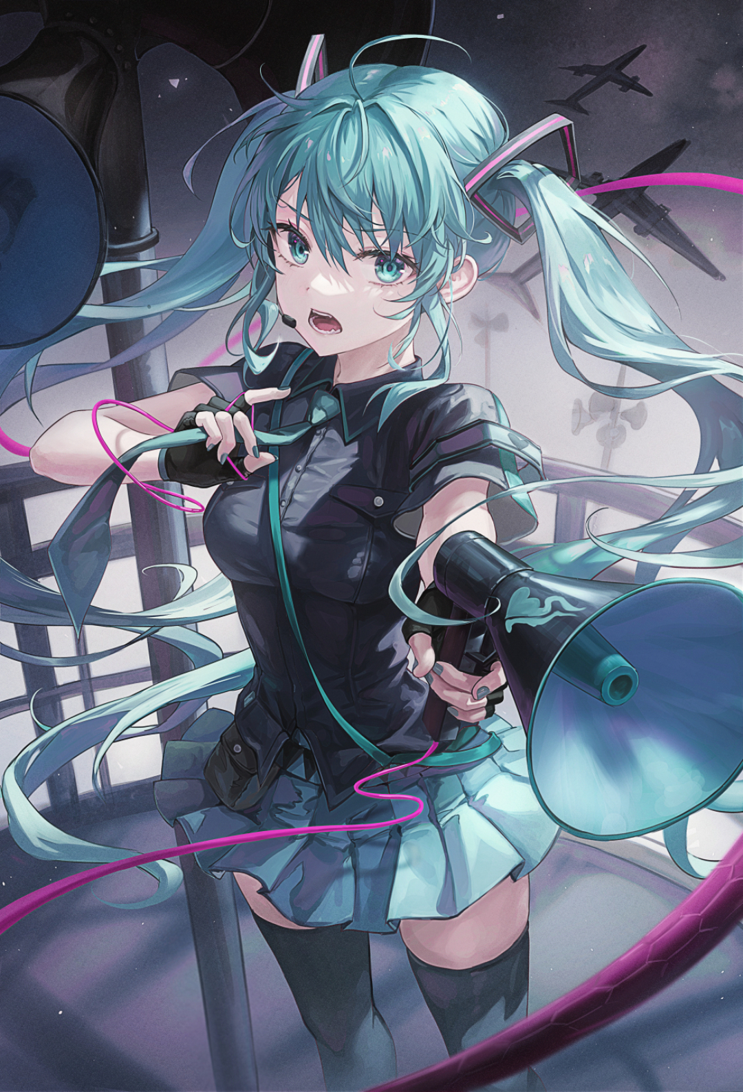 【P站插画】今日插画出炉，美少女云集，初音ミク 申鶴 蒼彩なび 水手服都有哦~ 番剧-第8张