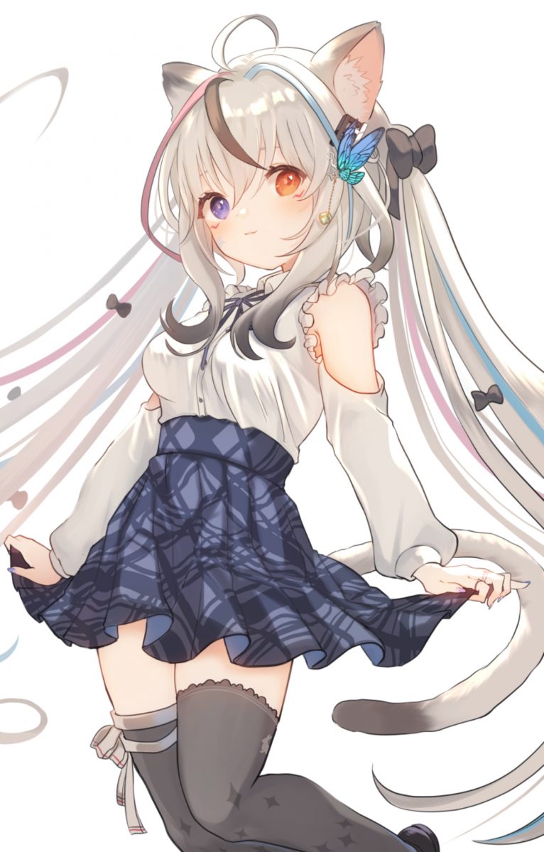 【P站插画】初音未来 風の旅人 兽耳女孩 妹子在泡柠檬澡 P站美图-第2张