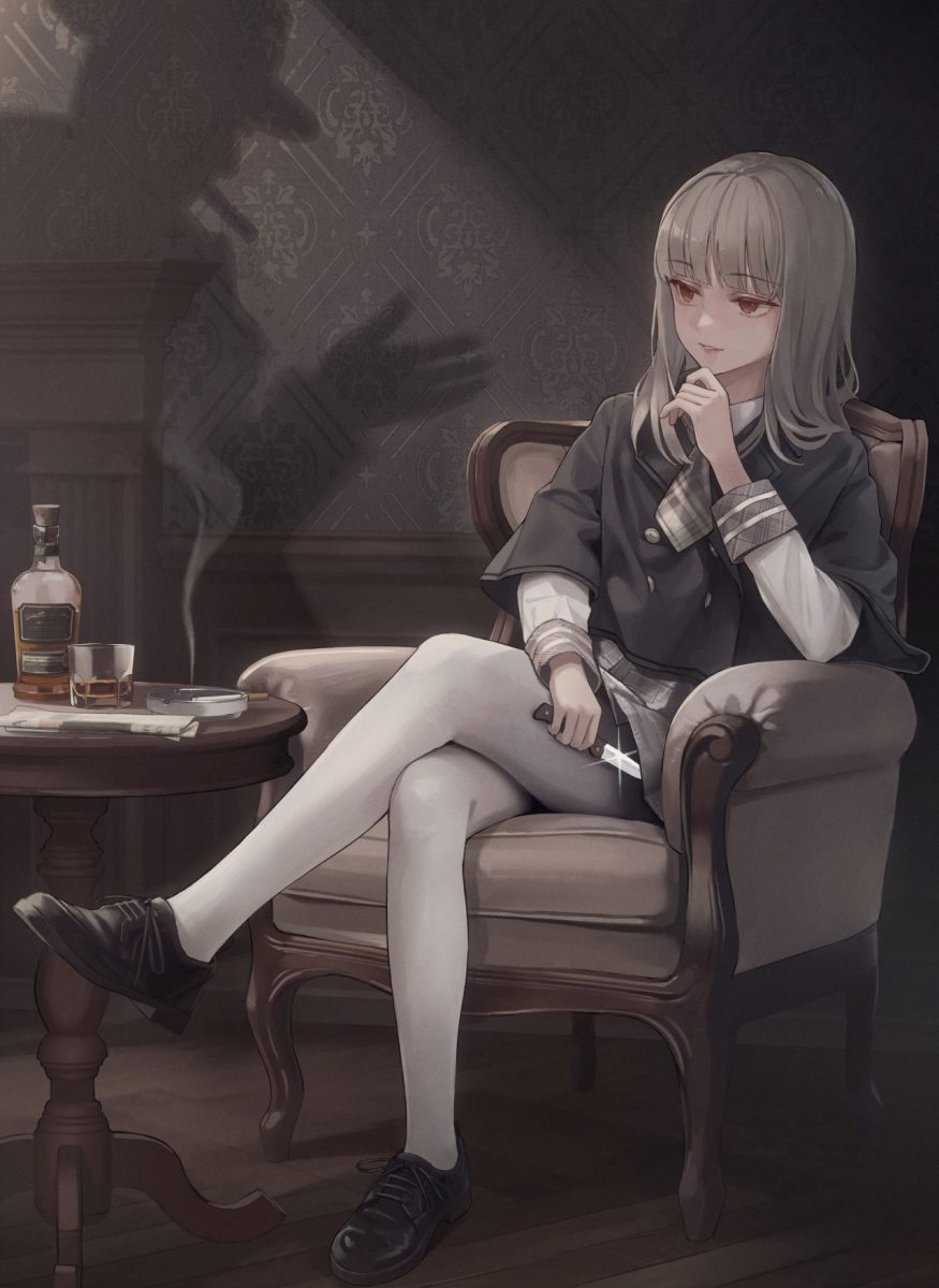 【P站插画】碧蓝航线 恶毒 制服妹子 原神刻晴 P站美图-第5张