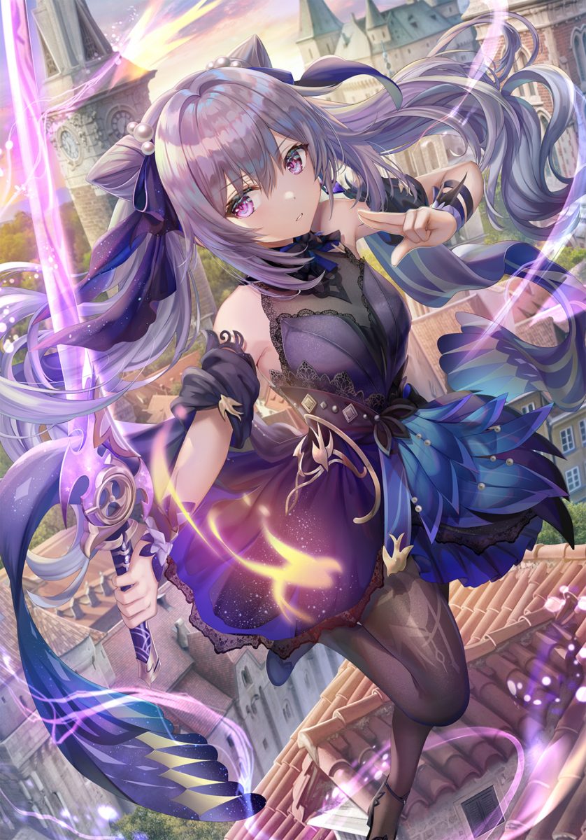 【P站插画】碧蓝航线 恶毒 制服妹子 原神刻晴 P站美图-第7张