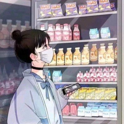 便利店情头无水印,插画系相爱在便利店 便利店情头无水印,插画系相爱在便利店