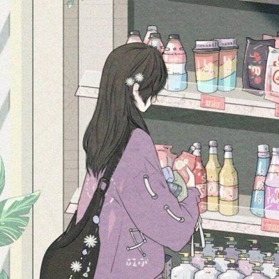 便利店情头无水印,插画系相爱在便利店 便利店情头无水印,插画系相爱在便利店
