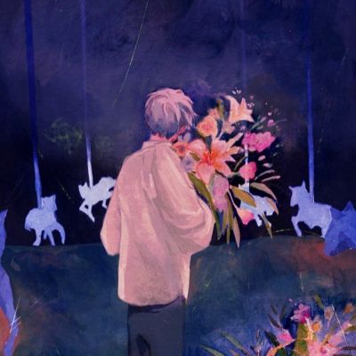 好看二次元男生头像，在阳光下用力的微笑