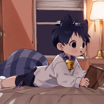 好看二次元男生头像，在阳光下用力的微笑