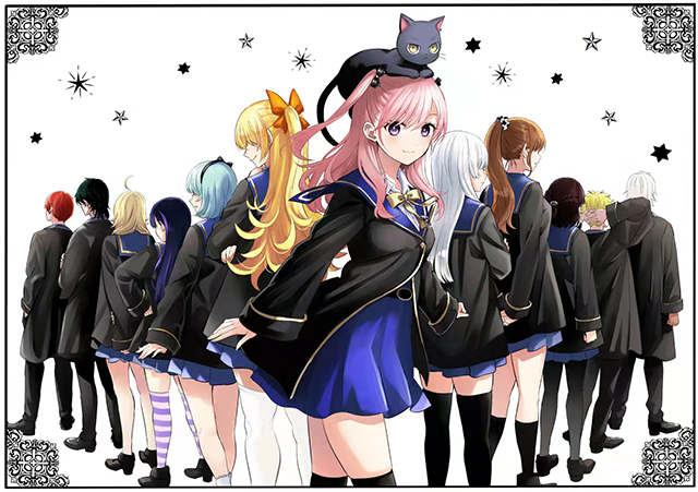 漫画《黑猫与魔女的教室》今日正式开启连载