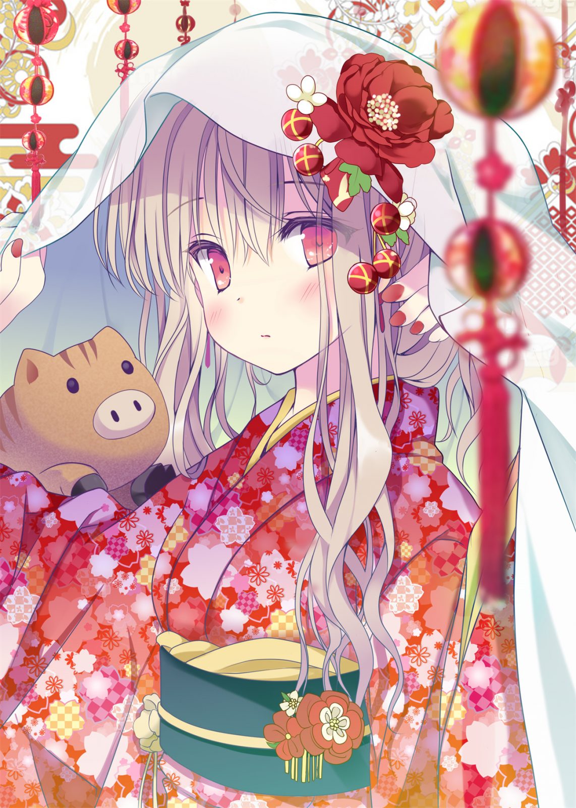 【P站画师】日本插画师星の紅茶的作品，这么细腻的妹子多来一些就好了。 P站画师-第2张